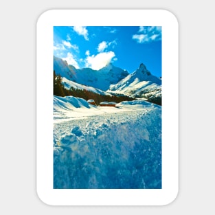 Canadian Rocky Mountains Icefields Parkway Canada Sticker